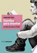 Escritos para enseñar