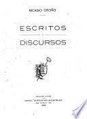 Escritos y discursos