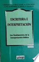 Escritura e interpretación