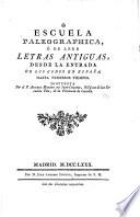 Escuela paleographica