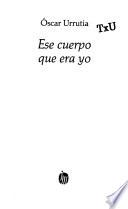 Ese cuerpo que era yo