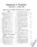 Esercito e nazione rivista per l'ufficiale italiano