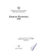 Esercizi filosofici