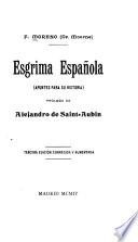 Esgrima española