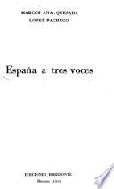España a tres voces