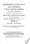España Romana ; Continuacion de la Coleccion de lápidas y medallas relativas á la España Romana