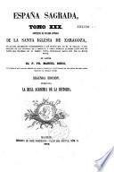 España Sagrada. Theatro geographico-historico de la iglesia de España. Origen, divisiones, y terminos de todas sus Provincias... su autor el P.M. Fr. Henrique Florez...