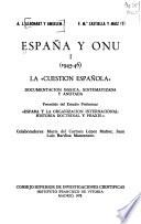 Espäna y ONU