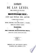 Espíritu de las leyes