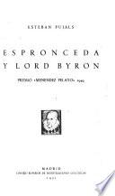Espronceda y Lord Byron