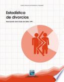 Estadística de divorcios. Descripción de la base de datos 1991