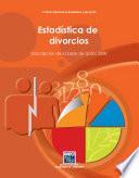 Estadística de divorcios. Descripción de la base de datos 2000
