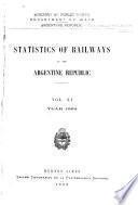 Estadística de los ferrocarriles en explotación
