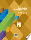Estadística de matrimonios. Descripción de la base de datos 1995