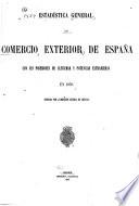 Estadística del comercio exterior de España
