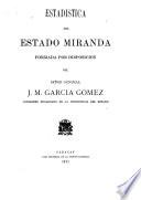 Estadística del estado Miranda
