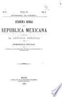 Estadística general de la República mexicana