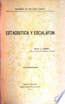 Estadística y escalafón