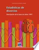 Estadísticas de divorcios. Descripción de la base de datos 1997