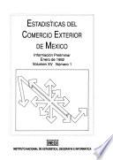 Estadísticas del comercio exterior de México