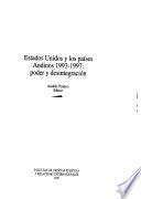 Estados Unidos y los países andinos 1993-1997