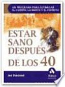ESTAR SANO DESPUES DE LOS 40