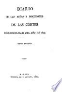 Estraordinarias del Ano de 1822