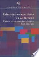 Estrategias comunicativas en la educación