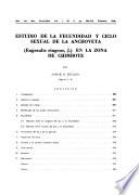 Estudio de la fecundidad y ciclo sexual de la anchoveta (Engraulid ringens, J.) en la zona de Chimbote