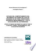Estudio del comportamiento del movimiento de humos en caso de incendio en un túnel ferroviario