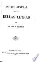 Estudio general sobre las bellas letras