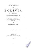 Estudio histórico de Bolivia bajo la administracion del jeneral d. José María de Acháa