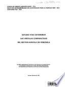 Estudio Para Determinar Las Ventajas Comparativas Del Sector Agricola en Venezuela