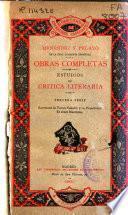 Estudios de crítica literaria