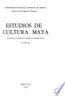 Estudios de cultura maya