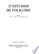 Estudios de folklore