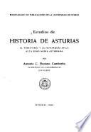 Estudios de historia de Asturias