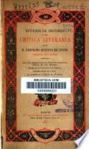 Estudios de Historia y de crítica literaria