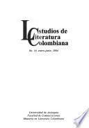 Estudios de literatura colombiana