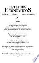 Estudios económicos
