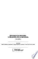 Estudios en historia y filosofía de la biología