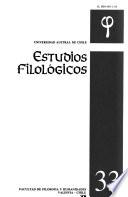 Estudios filológicos