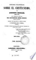 Estudios filosóficos sobre el cristianismo ..., 2