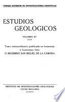 Estudios geológicos
