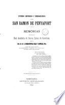 Estudios históricos y bibliográficos sobre San Ramón de Penyafort