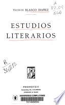 Estudios literarios
