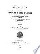 Estudios sobre el cultivo de la caña de azúcar