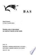 Estudios sobre el sincretismo en América Central y en los Andes