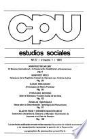 Estudios sociales