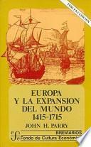 Europa y la expansión del mundo